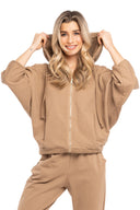 Women’s Knit 3/4 Sleeve Hoodie