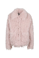 100% Polyester Jacket in color Frosted Rose