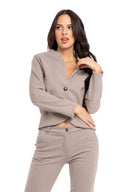 Women’s Woven Long Sleeve Blazer
