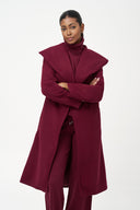 Women's Woven Long Coat | M