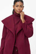 Women's Woven Long Coat | M