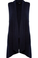 Women’s Knit Sleeveless Cardigan | M