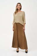 Women's Knit Boat-Neck Sweater | M