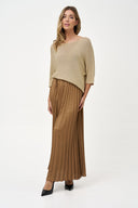 Women's Knit Boat-Neck Sweater | M