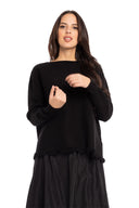 Women’s Knit Long Sleeve Sweater