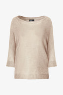 Women's Knit Boat-Neck Sweater | M