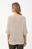 Women's Knit V-Neckline Sweater | M