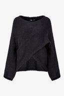 Women's Knit Boat-Neck Sweater | M