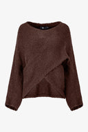 Women's Knit Boat-Neck Sweater | M