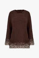 Women's Knit Oversized Sweater | M