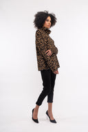 Women’s Knit Long Sleeve Sweater. Composition: 95% Acrylic and 5% Elastane. 