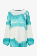 Women's Wide Crew-Neck Sweater | M