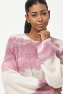 Women's Wide Crew-Neck Sweater | M