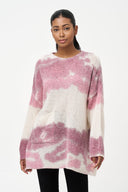 Women's Wide Crew-Neck Sweater | M