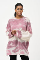 Women's Wide Crew-Neck Sweater | M