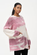 Women's Wide Crew-Neck Sweater | M