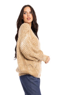 Women’s Knit Long Sleeve Sweater