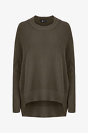Women's Knit Crew-Neck Sweater | M