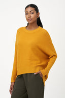 Women's Knit Crew-Neck Sweater | M