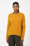 Women's Knit Crew-Neck Sweater | M