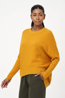 Women's Knit Crew-Neck Sweater | M