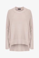 Women's Knit Crew-Neck Sweater | M