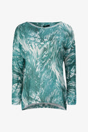 Women's Knit Boat-Neck Sweater | M