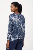 Women's Knit Boat-Neck Sweater, Long Sleeves & Sharkbite Hem