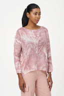 Women's Knit Boat-Neck Sweater, Long Sleeves & Sharkbite Hem