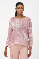 Women's Knit Boat-Neck Sweater, Long Sleeves & Sharkbite Hem
