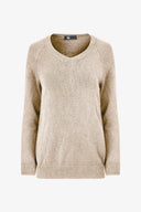 Women's Knit V-Neckline Sweater | M