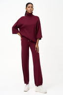 Women's Knit Turtleneck Sweater | M