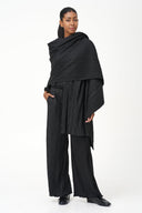 Women's Woven Oversized Textured Shawl | M