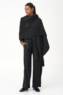 Women's Woven Oversized Textured Shawl | M