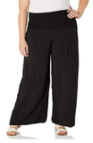 M Made in Italy - Plus Size Maxi Wide Leg Pant