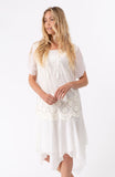 M Made in Italy - Embroidered Boho Dress