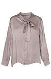 M Made in Italy - Tie-Neck Blouse
